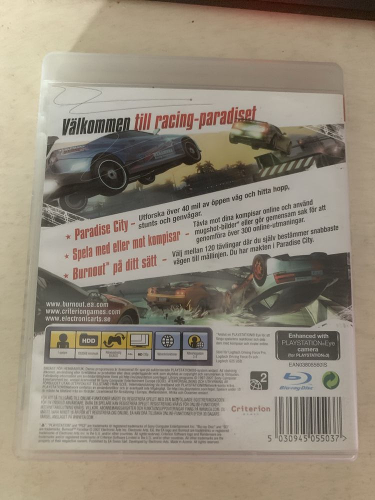 Burnout Paradise ps3