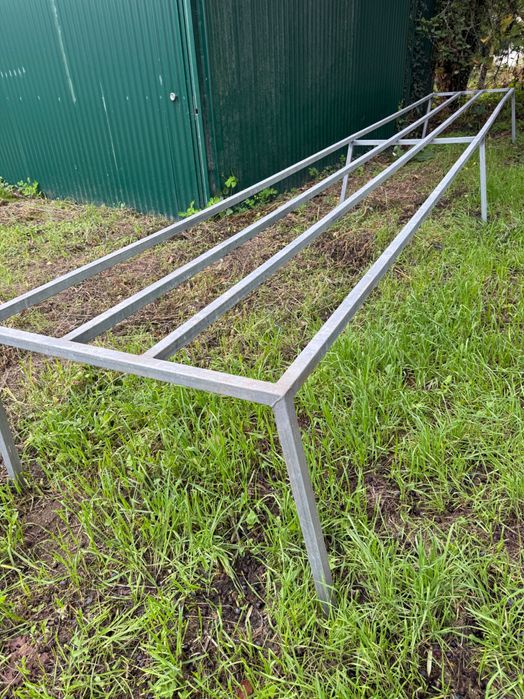 Estruturas em ferro inoxidável