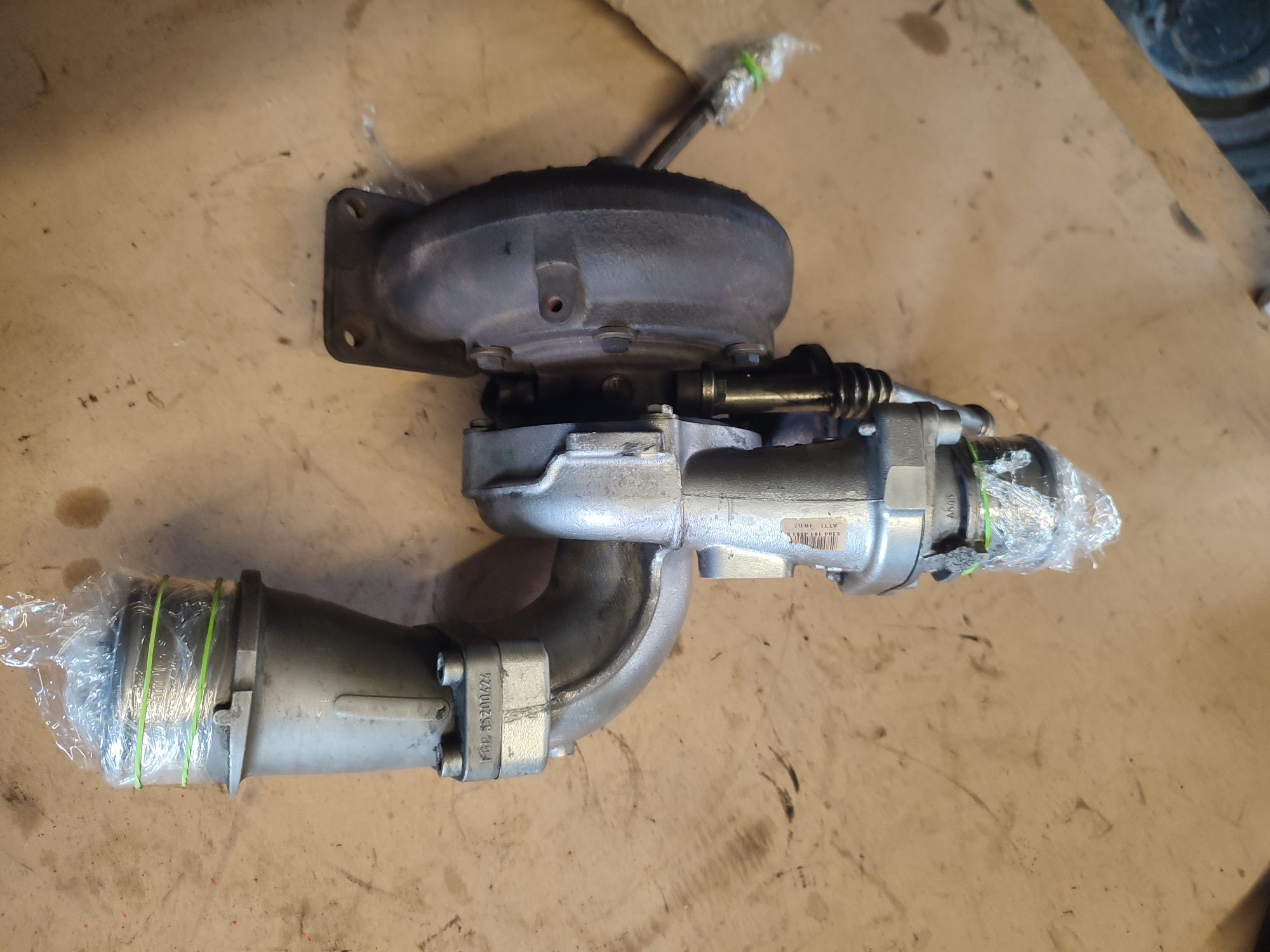 Turbina Alfa Romeo 159, Brera 2.4 JTD 200 km, turbosprężarka KKK