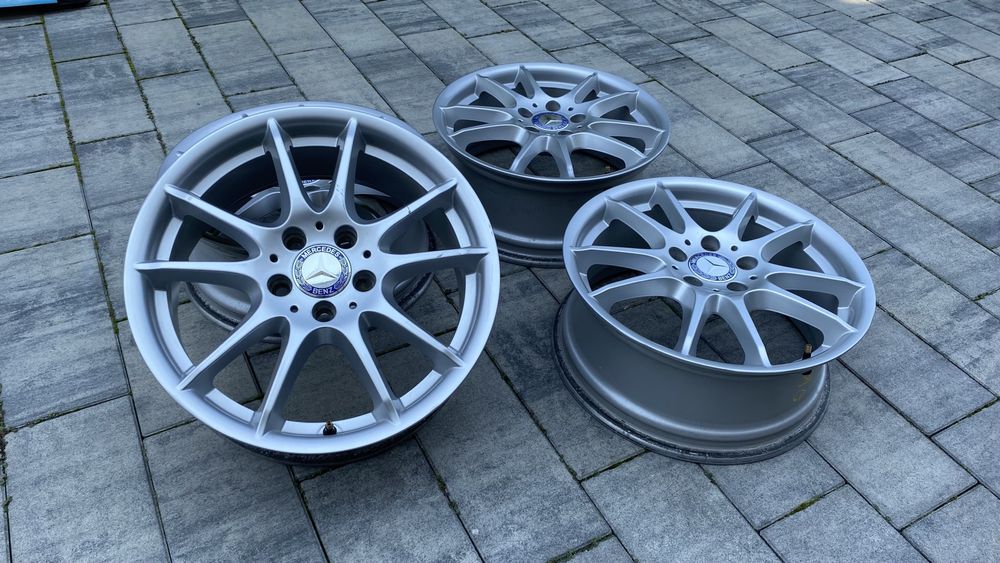 Felgi aluminiowe Mercedes W169 5x112 17 cali W245 W246 A B klasa