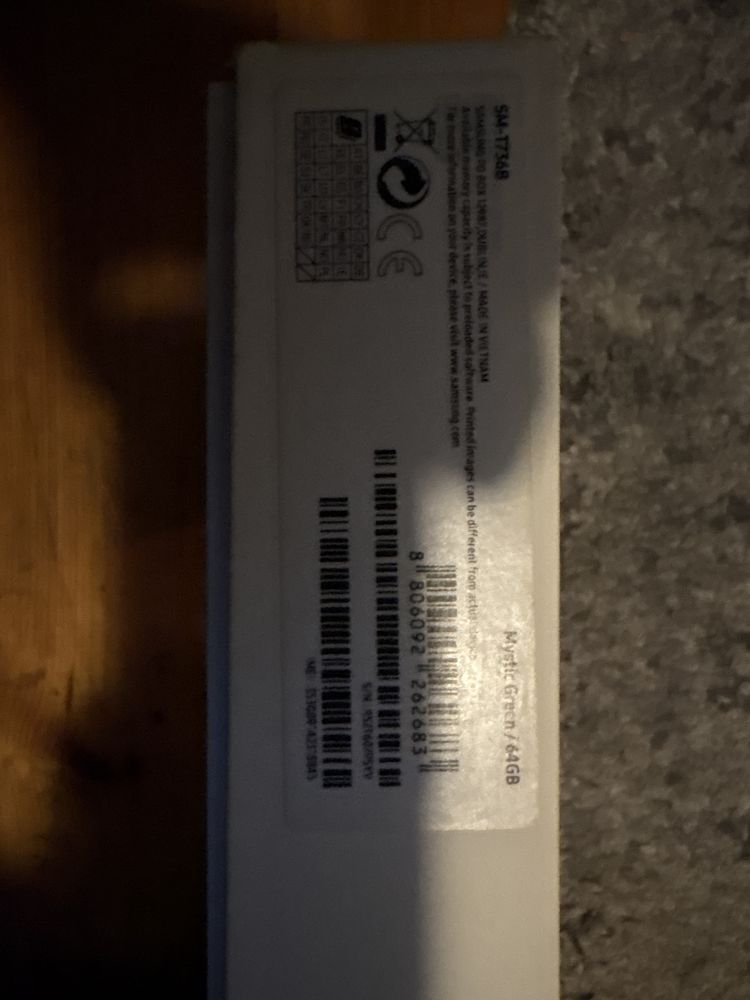 Tablet Galaxy Tab S7 FE 5G , mało używany.