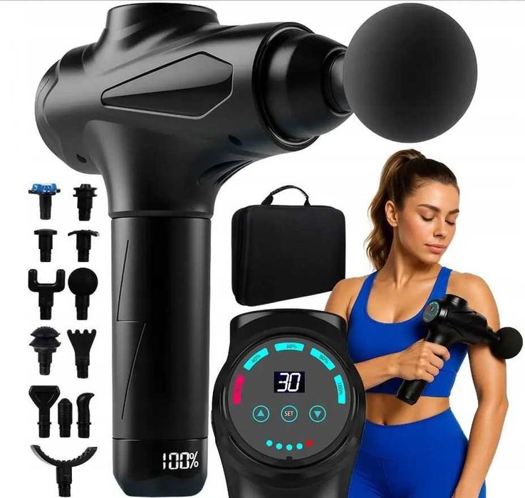 ISOMEDIX професійний перкусійний масажер пистолет масаж для тіла