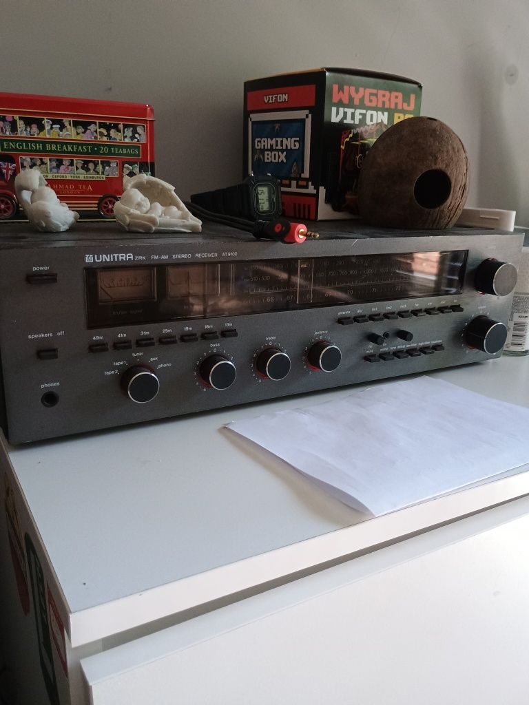 Tylko DZIS! Amplituner radio odtwarzacz UNITRA AT9100 STEREO