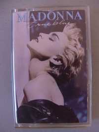 K7 cassette vintage Madonna : true blue.