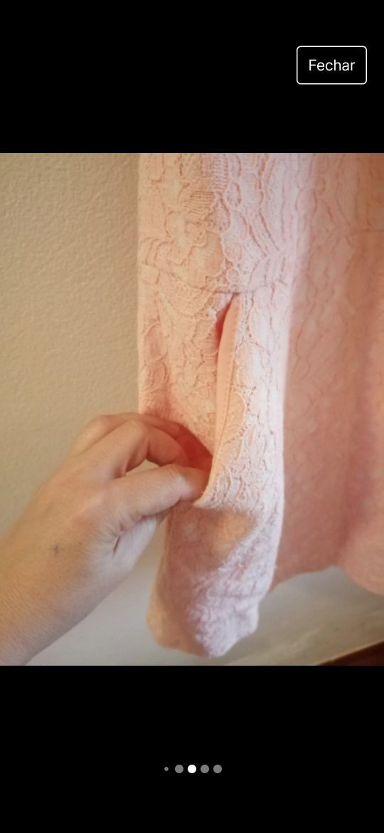 Vestido cerimónia 11/12 anos Zara