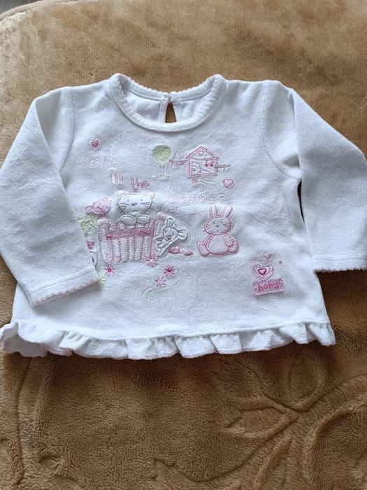 Bluzeczka niemowlęca dla dziewczynki