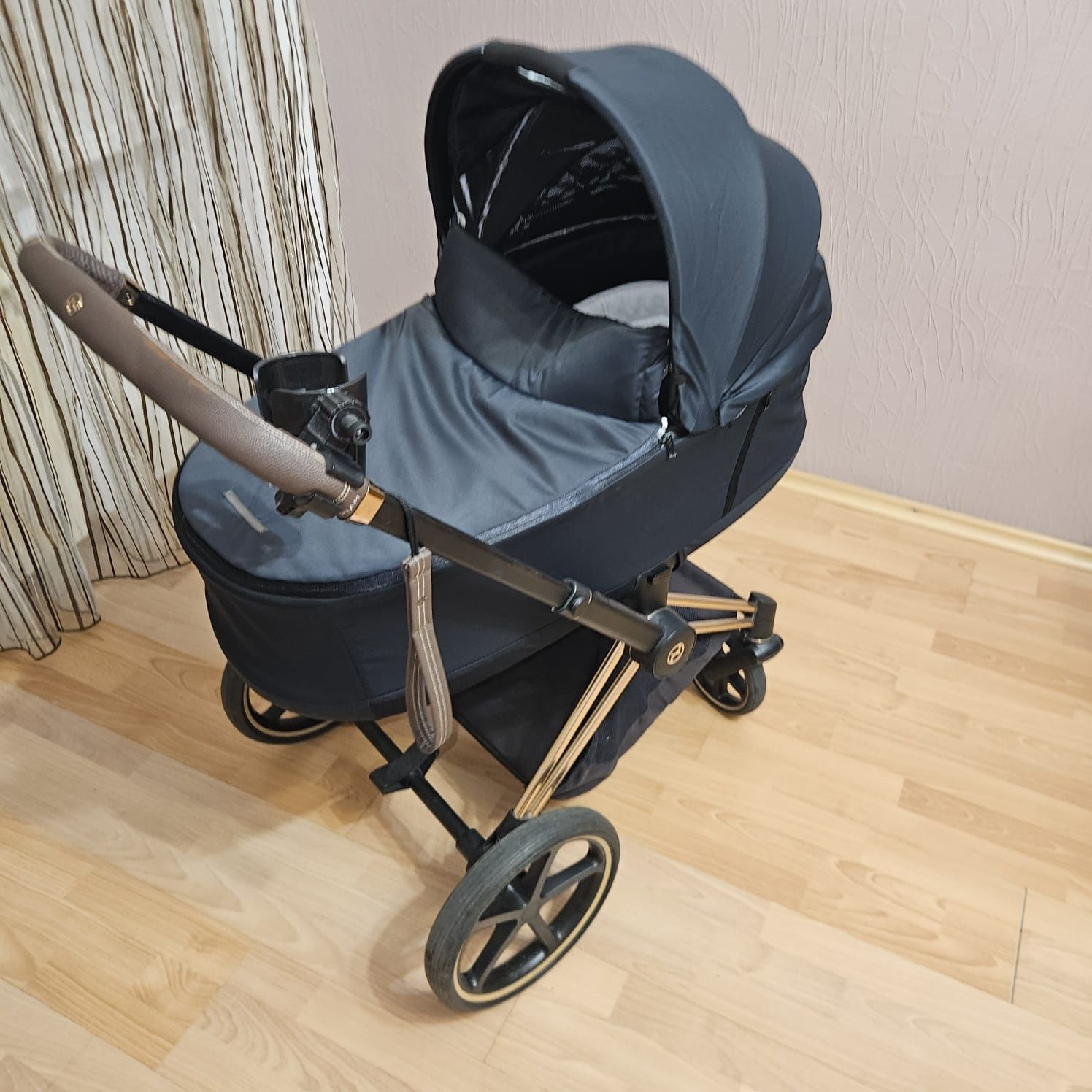 Коляска cybex с прогулочным блоком