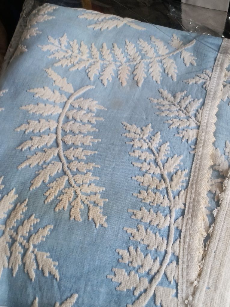 Coberturas vintage de cama de casal.