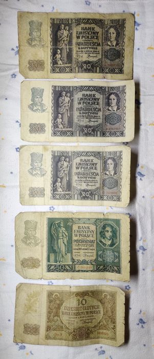 Польские злотые 1940 г.