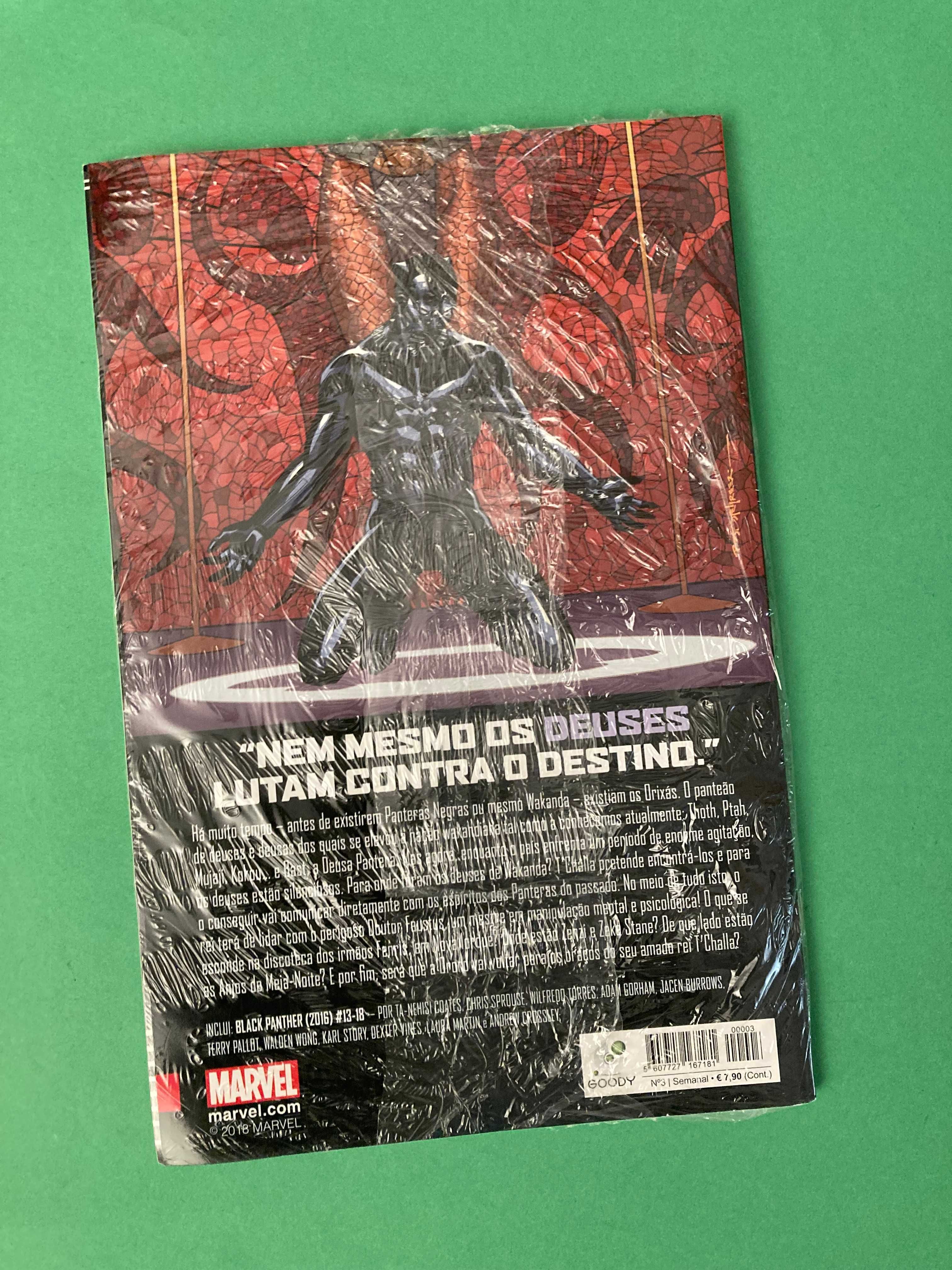 Revista Pantera Negra Os Vingadores do Novo Mundo Marvel 2018