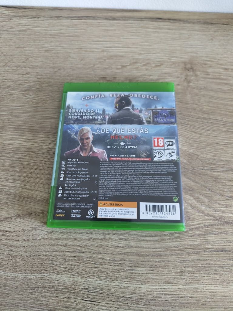 Jogos Xbox One Far Cry 4 e 5