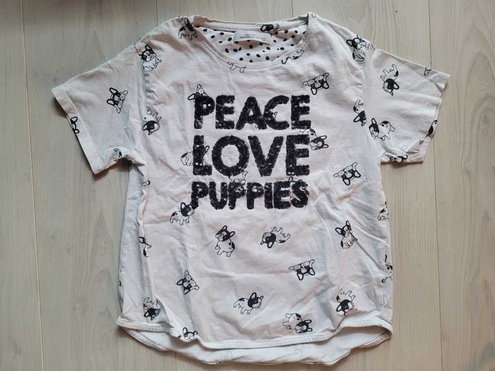 T-shirt 146 buldog h&m reserved