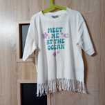 T-shirt  oversize rozm rozmiar  146/152