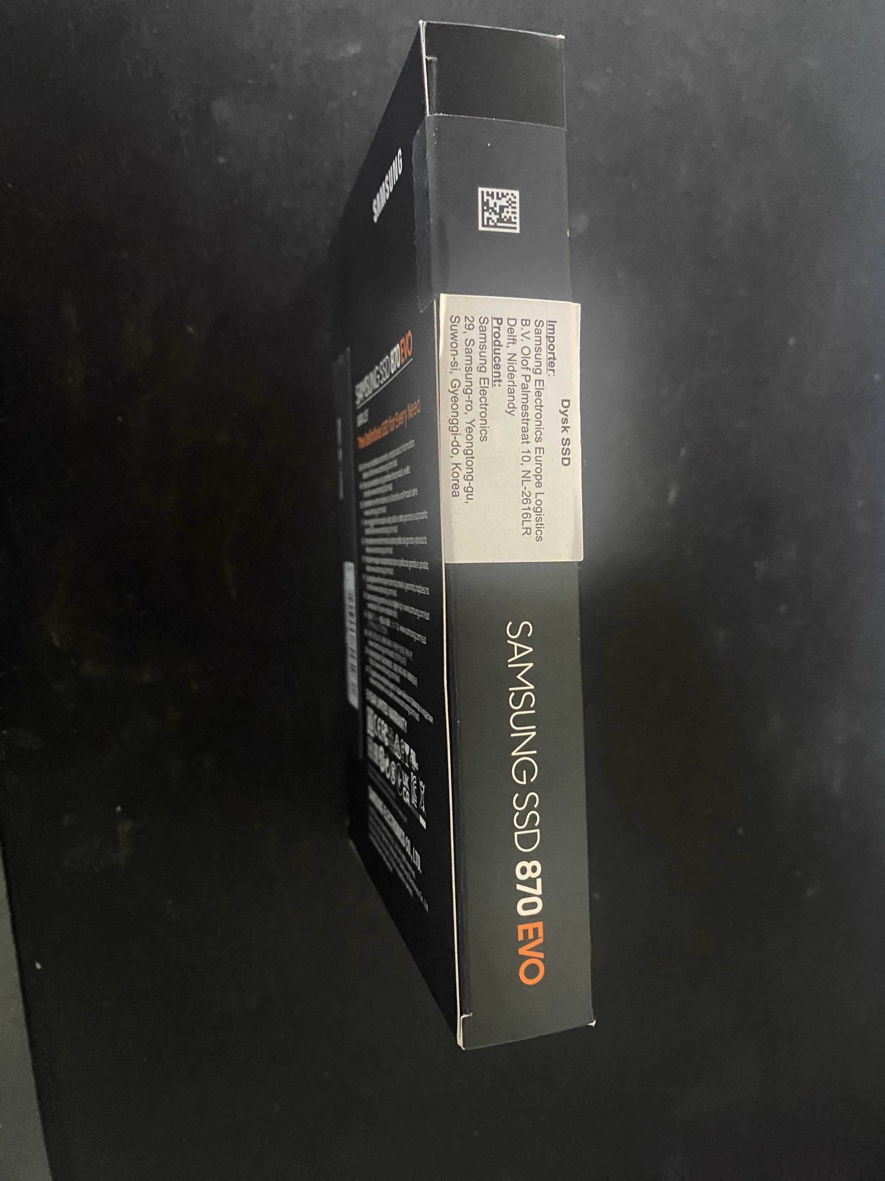 Nowy Dysk SSD Samsung 870 EVO 250GB SATA 2,5"