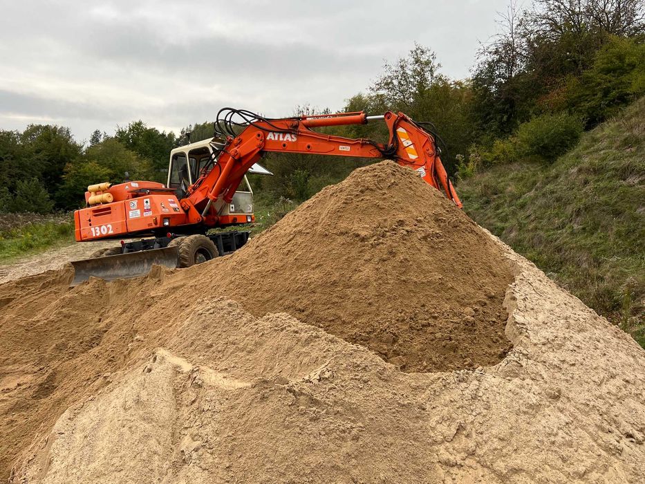 Ziemia Piasek żwir kamień płukany kruszywa pospółka piach gruz kliniec