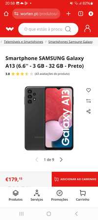 Samsung a13 novo