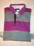 Polo manga comprida Massimo dutti tamanho XL