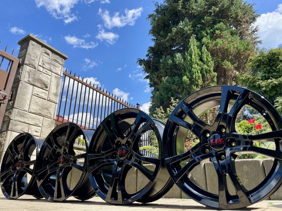 czarne vw 17 5x112 golf V VI seat leon skoda octavia audi a3 8p oz