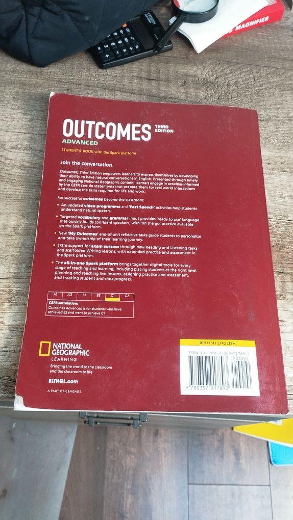 Outcomes advanced C1 3rd edition