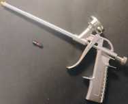 Pistolet do piany + bit montażowej pianki kleju solidny