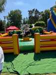 Eurobungee, byk rodeo, ścianka wspinaczkowa, symulatory, dmuchańce