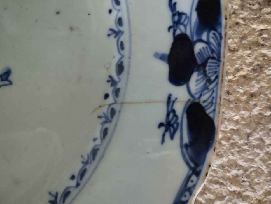 Prato porcelana Companhia das Indias