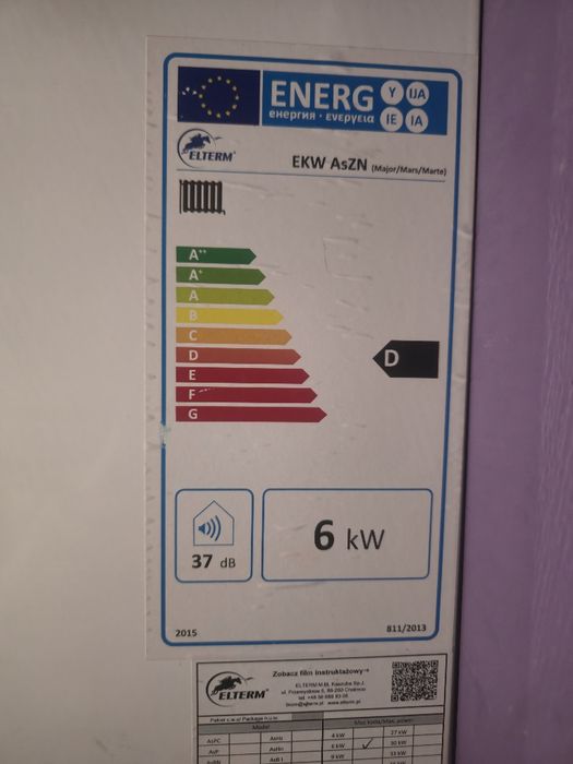 Elterm kocioł elektryczny 6kw