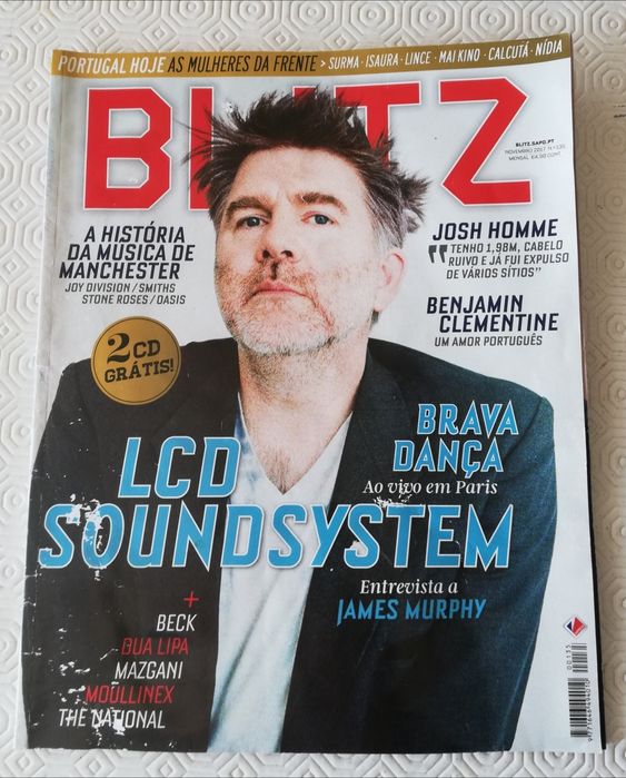 Revista Blitz 135 James Murphy