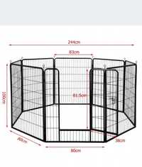 Wybieg dla psów zwierząt 8paneli  80x100