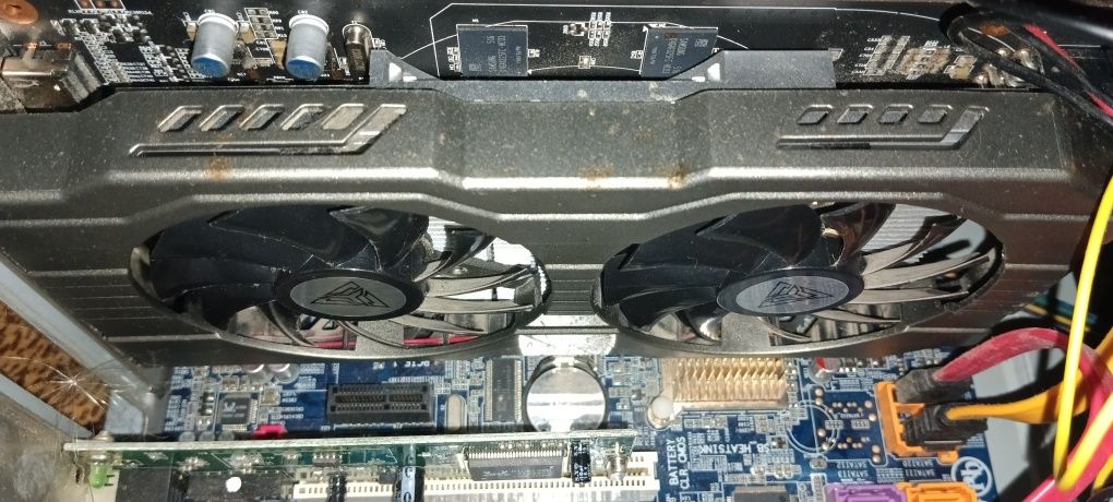 ПК xeon 5450 3.0ghz 750ti 6 озу+Монитор