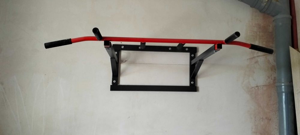 Drążek do podciągania + poręcz do dipów- SZANSA DLA DOMOWEGO PAKERA