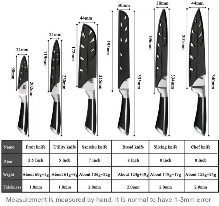 Кухонний ніж набор ножей нож ножи ножі