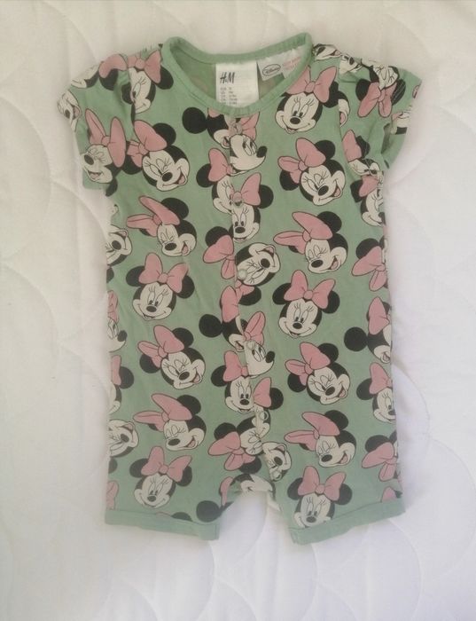 Rampers piżama Myszka Minnie 74 hm H&m