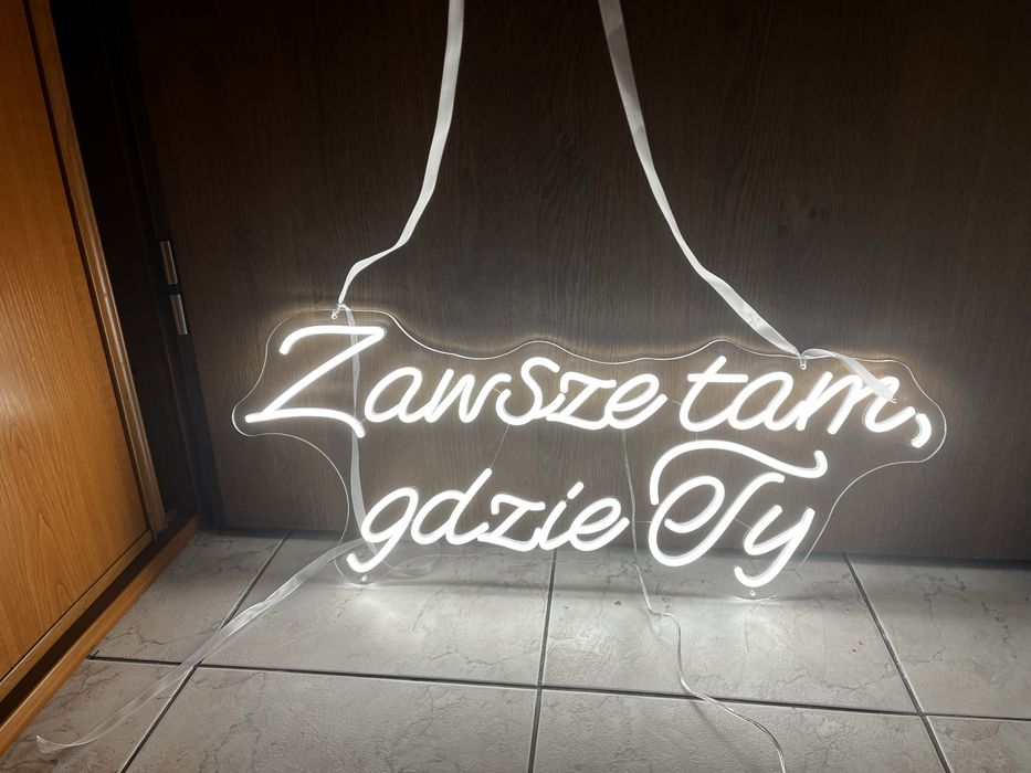 Neon Wesele Zawsze tam gdzie Ty