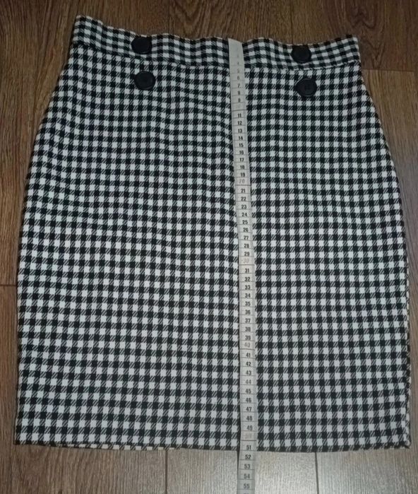 Spódnica damska w pepitke rozmiar 38