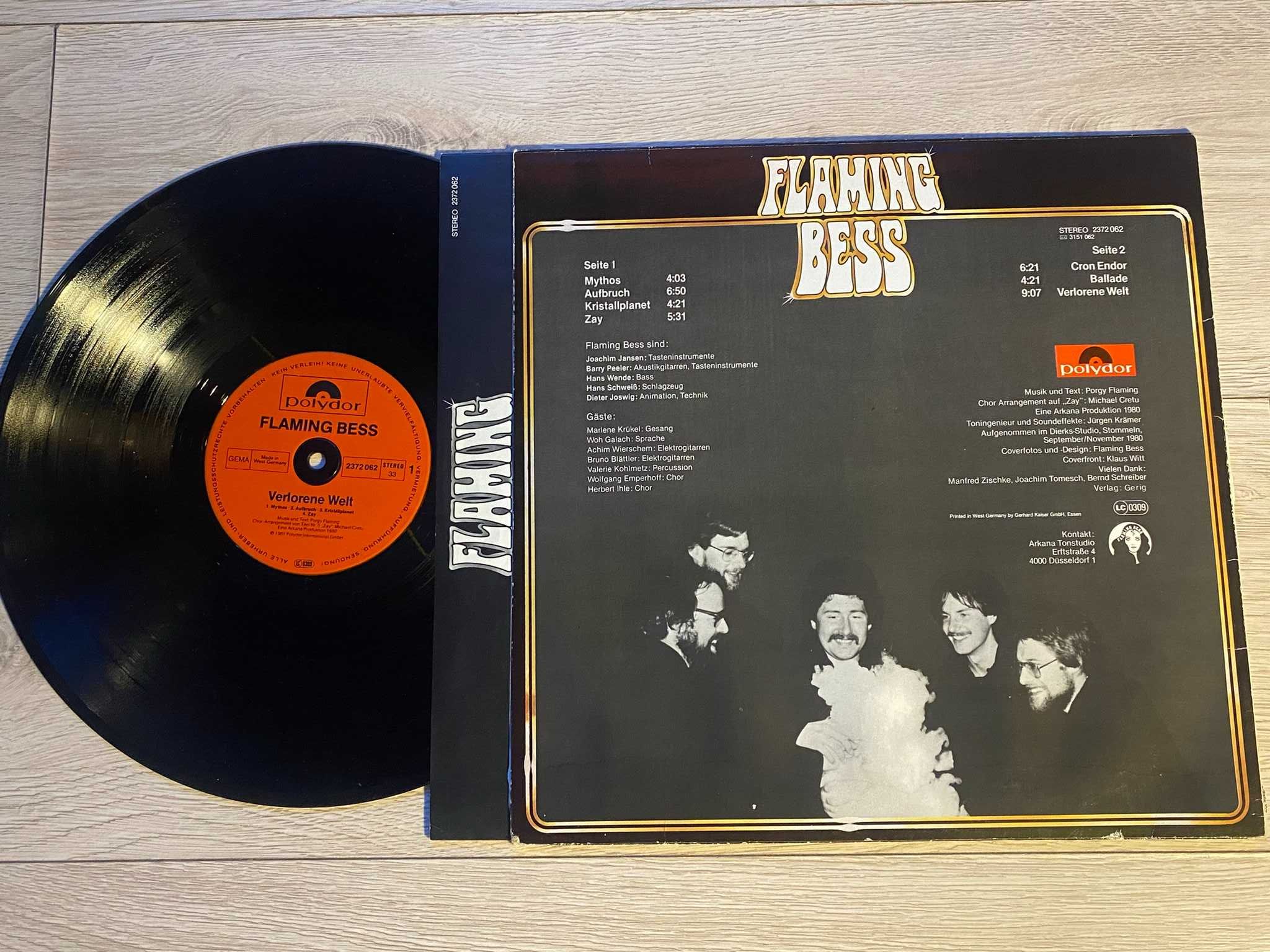 Flaming Bess – Verlorene Welt (Winyl LP-81)
