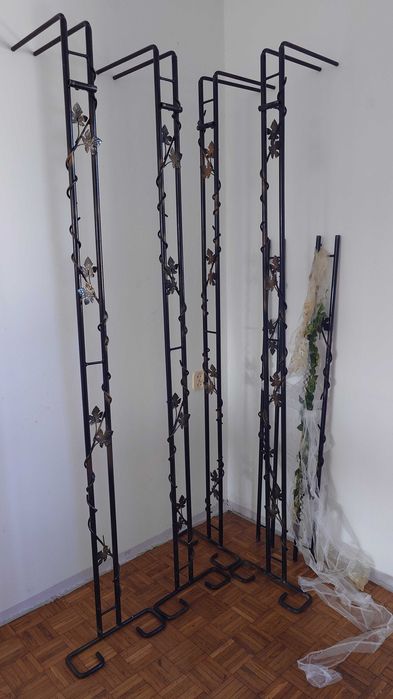 Metalowa Brama Weselna Ślubna Ogrodowy Łuk Weselny Girlanda Ogrodowa