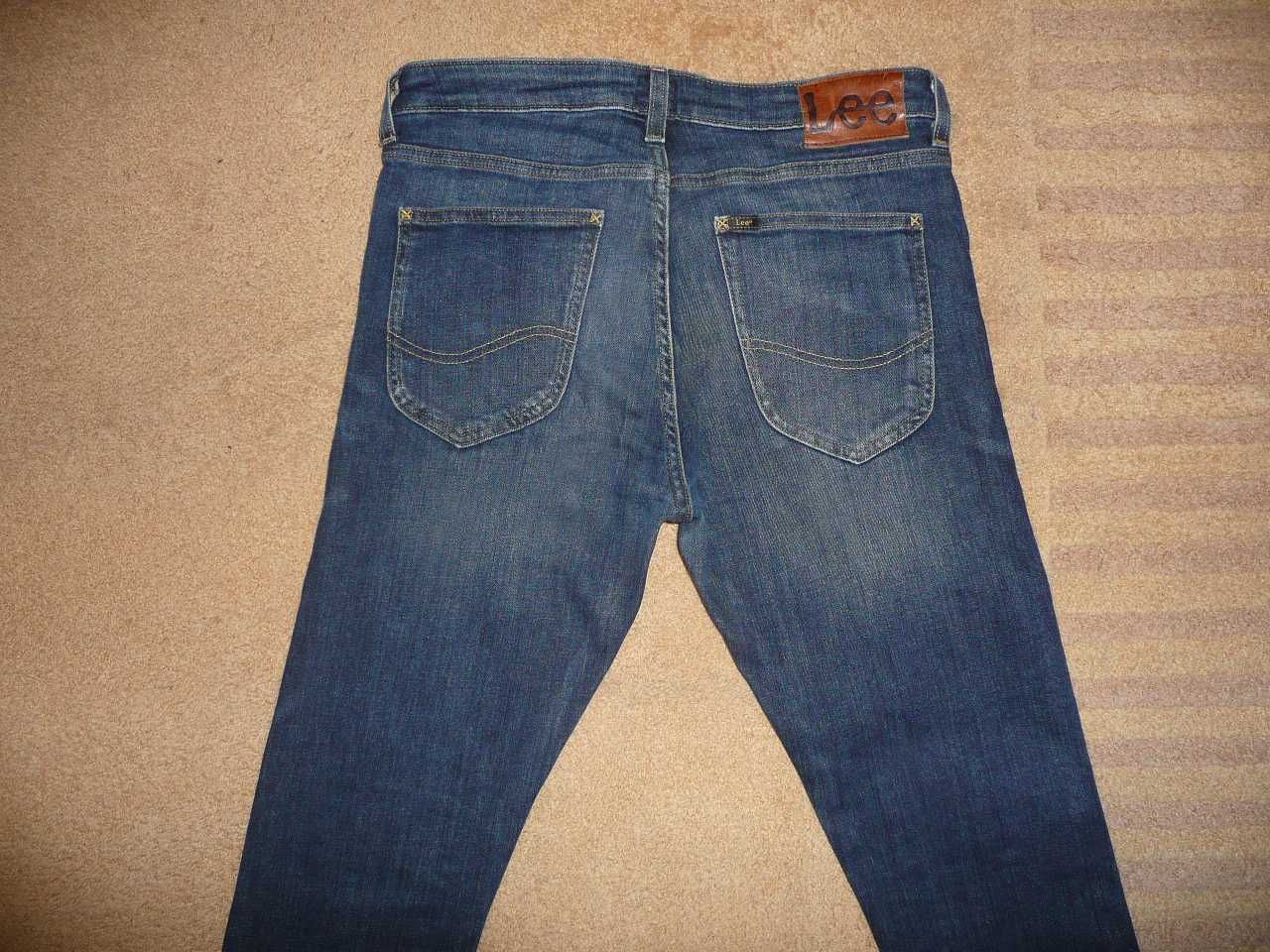 Spodnie dżinsy LEE W31/L32=41,5/106cm jeansy MALONE