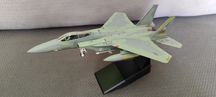 Samolot metalowy f-15 eagle skala 1:100 jak nowy