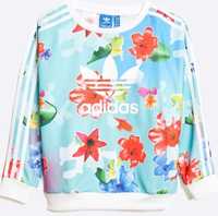Adidas bluza w kwiaty kwiatowy print NOWA rozmiar S