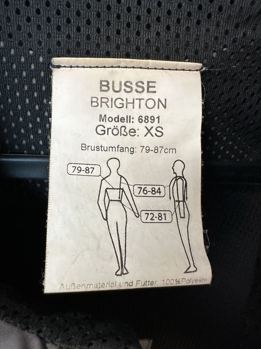 Kamizelka jeździecka marki BUSSE XS