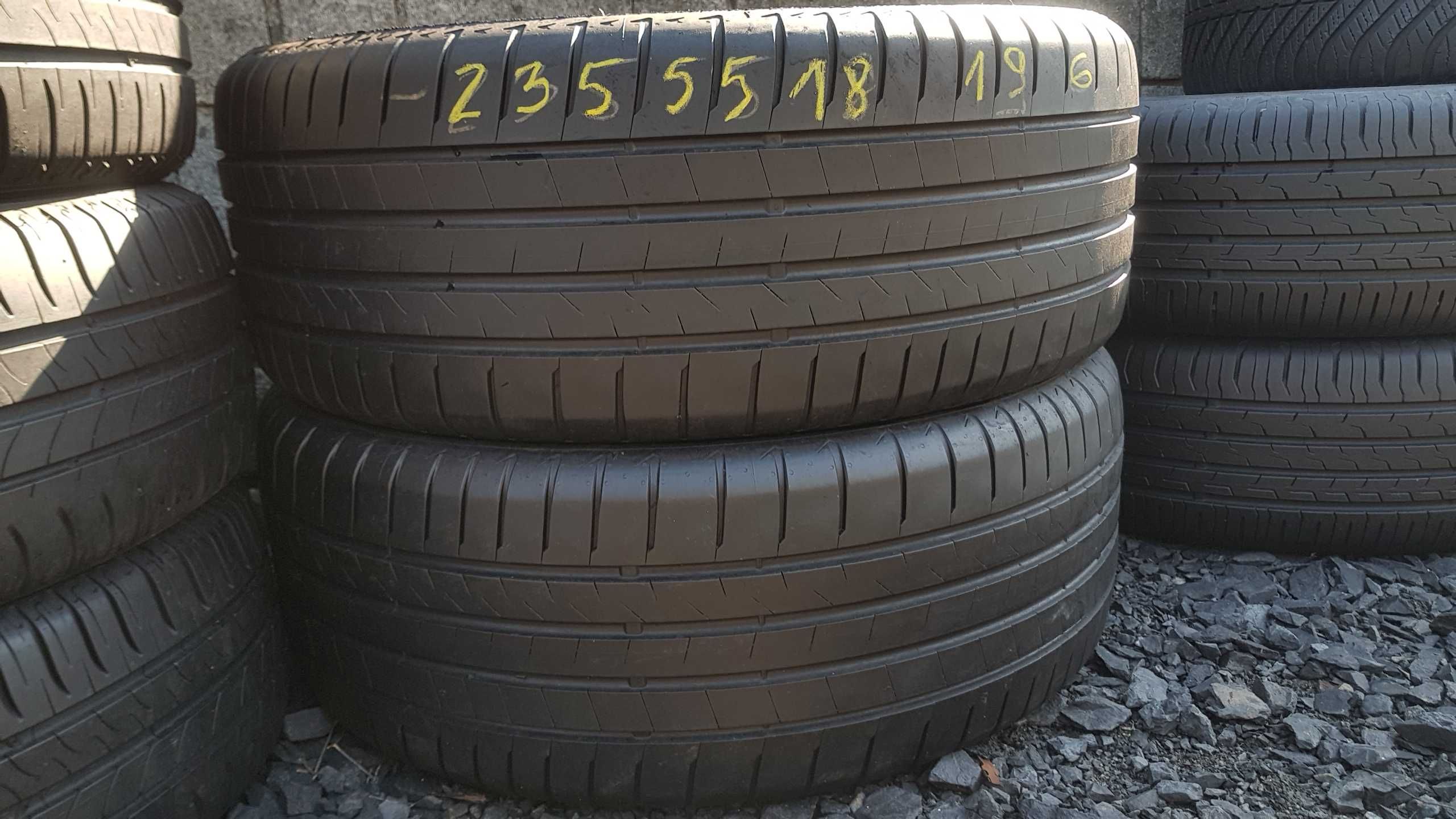 WYSYŁKA 2 Opony Letnie 235 55 R18 Bridgestone Alenza 001. 2019r.