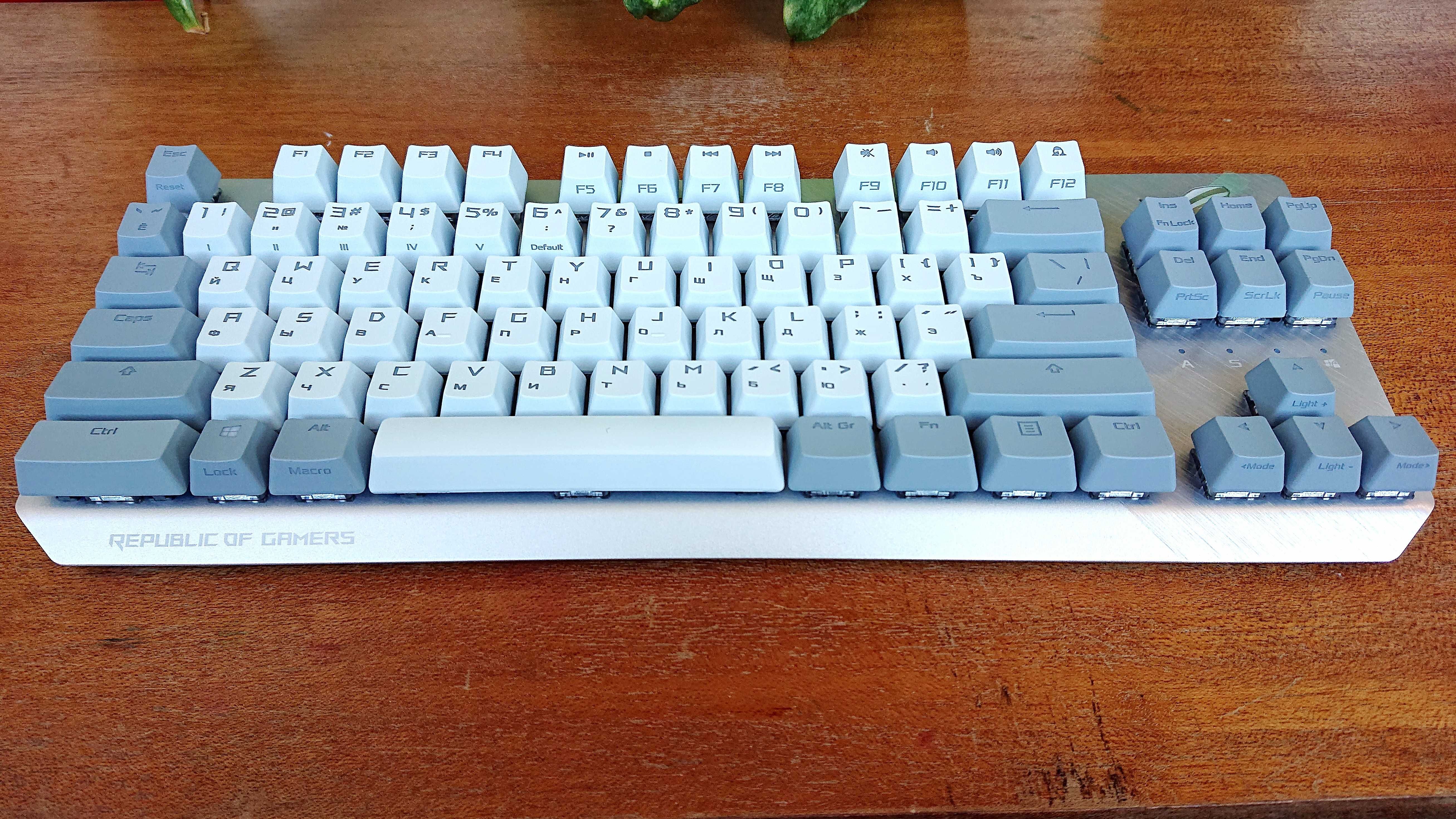 НОВА механічна ігрова клавіатура ROG Strix Scope NX TKL MoonlightWhite