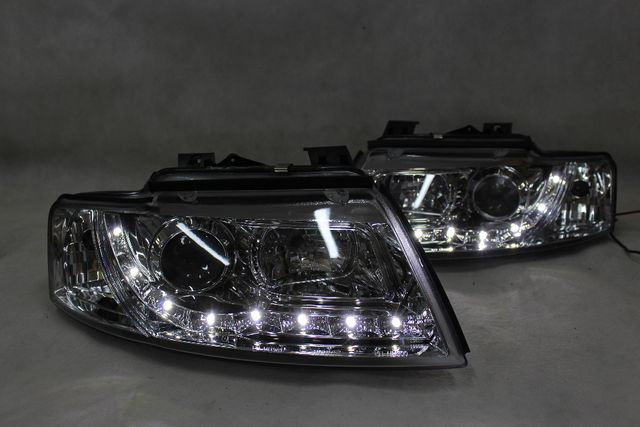 Lampy reflektory przednie przód AUDI A4 B6 CABRIO 02-06 LED Tuning !