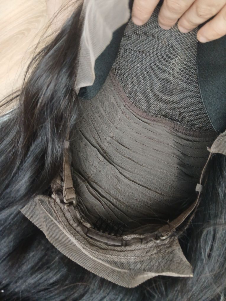 -80 procent lace front Peruka z naturalnych prawdziwych włosów