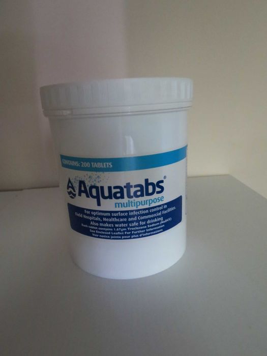 Обеззараживание воды. Очистка воды. Aquatabs
