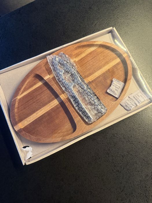 Drewniana taca dziadek do orzechow home and you