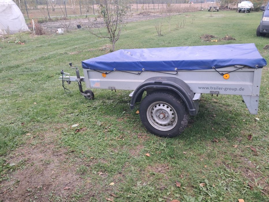 Przyczepka samochodowa lekka 750 kg