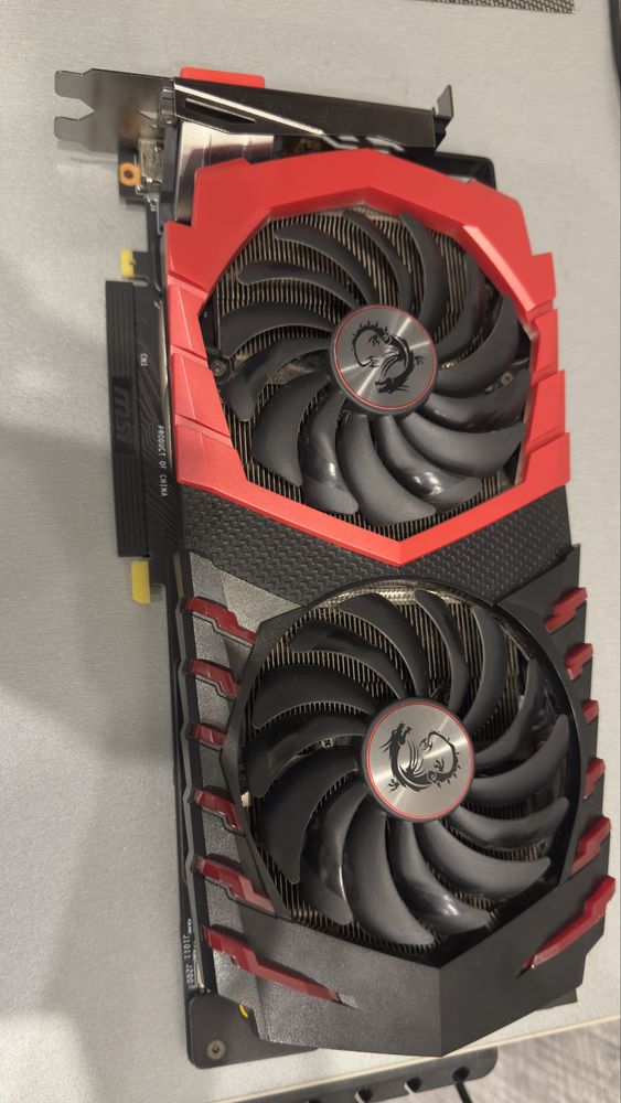 Відеокарта MSI GTX 1060 Gaming X Plus 6GB GDDR5