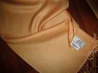Lifestyle by ALBA MODA kaszmirowy szal szalik 50% CASHMERE 50% SILK